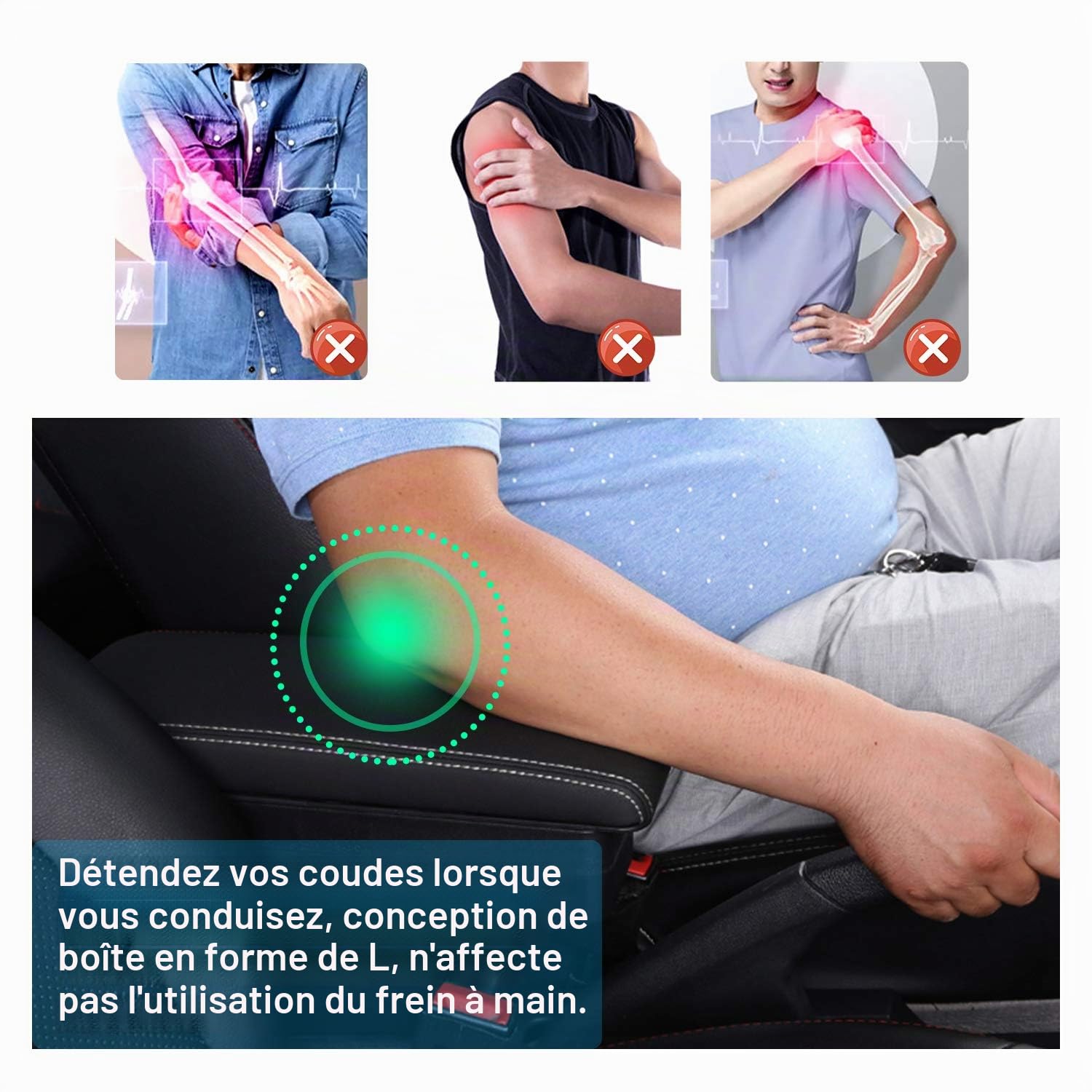 CDEFG Suzuki Jimny 2018-2023 2024 Accoudoir Boîte de Rangement Console Centrale Organiseur Voiture Intérieur Jimny Accessoires