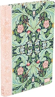 Gifted Stationery Lined Pages Notable Notebook 216 x 151mm. Writing Note Pad Journal Book for Work, School and Home. Case bound Note Book for Adults, Students, Kids, 160 Pages - Leicester