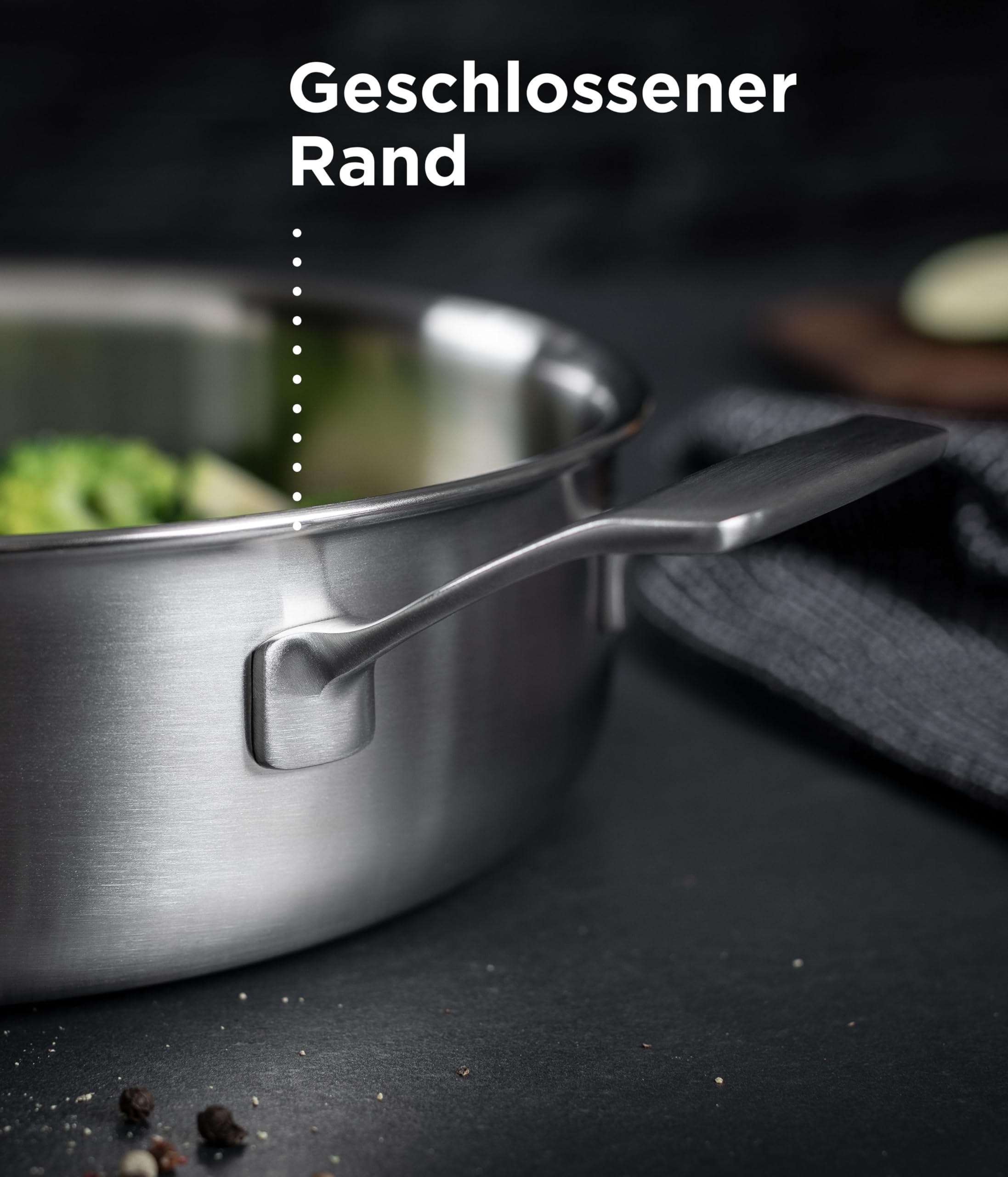 Amazon | KUHN RIKON 料理用五重キャセロール鍋、18cm/2.5L オーブン