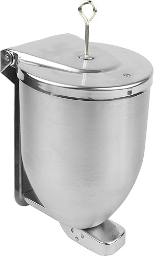 Miniatura 2 de Dispensador de jabón en polvo, dispensador de jabón de baño de acero inoxidable de 32 onzas con tapa de relleno grande, dispensador de jabón de