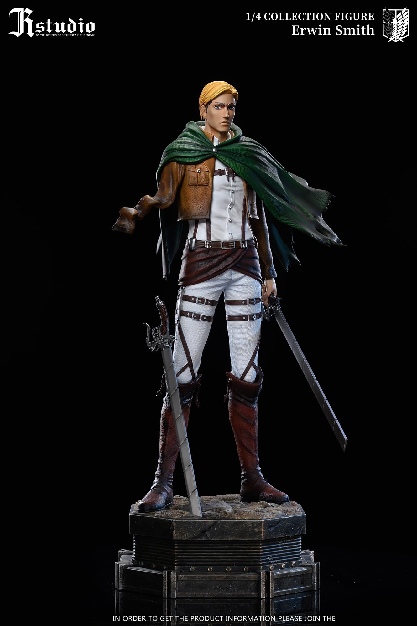 Amazon | エルヴィン・スミス フィギュア 1/4スケール 塗装済み完成品 