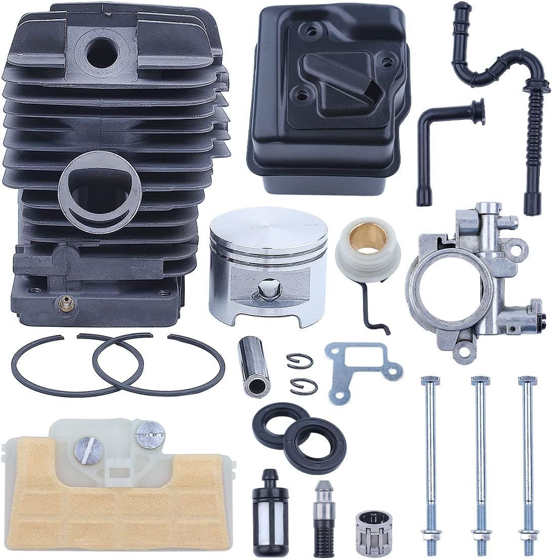 49mm Cylinder Piston Exhaust Muffler For Stihl MS390 MS290 MS310 029 039Chainsaw