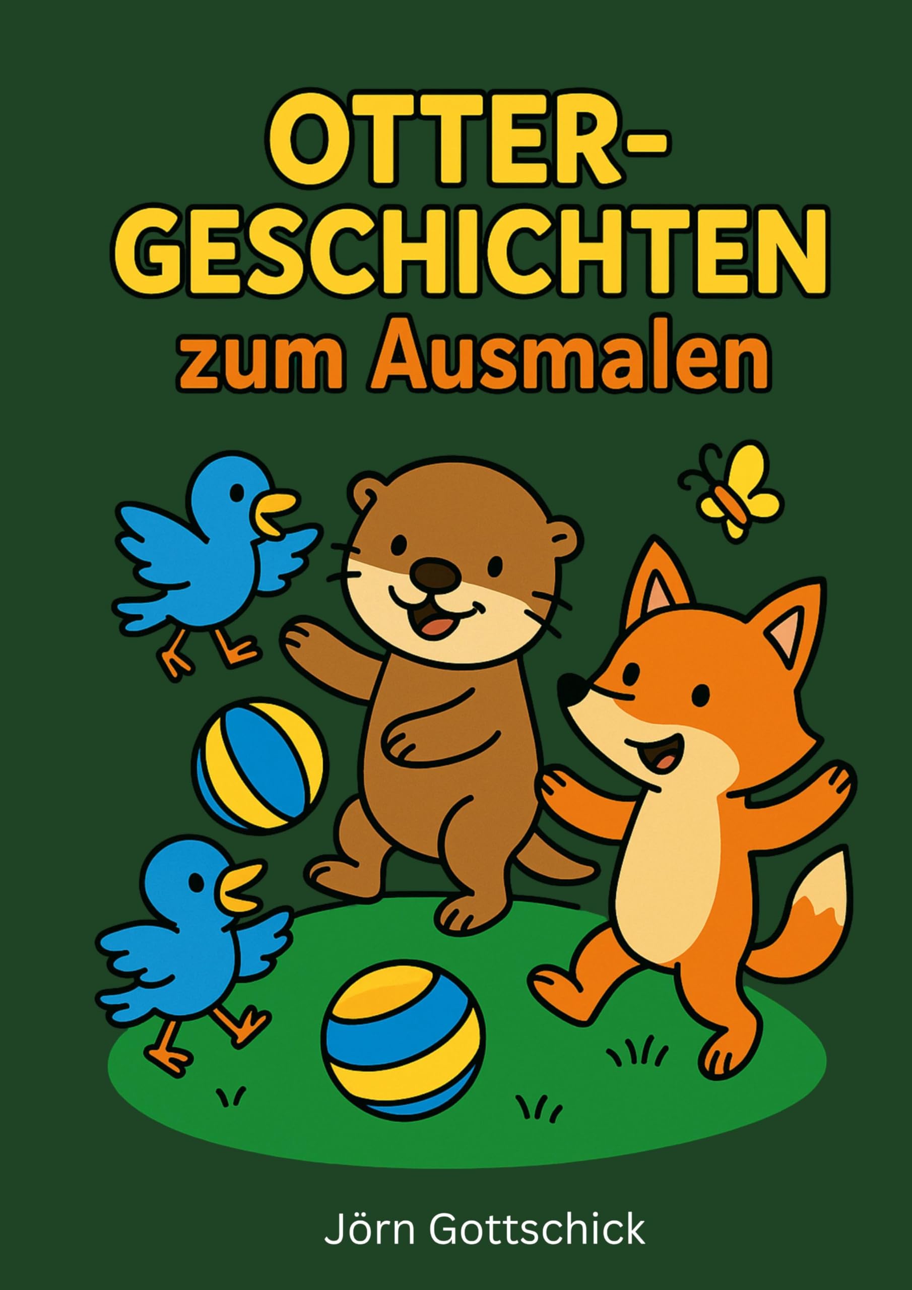 Otter-Geschichten zum Ausmalen: 40 Vorlesegeschichten mit liebevollen Ausmalbildern