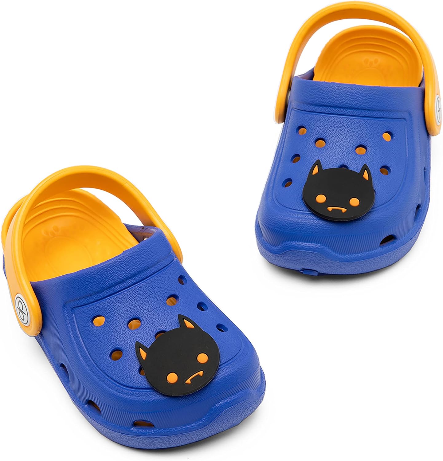 dripdrop Girls Comfort Clogs Kids Slip On Garden Shoes Boys Lightweight Beach Pool Slide Sandals Shower Slipper Blue/7 Toddler