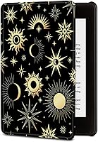 Vista 9 de BVDIKMI Funda para Kindle de 6 pulgadas (versión 11ª generación 2022), funda delgada de piel sintética con encendido y apagado automático