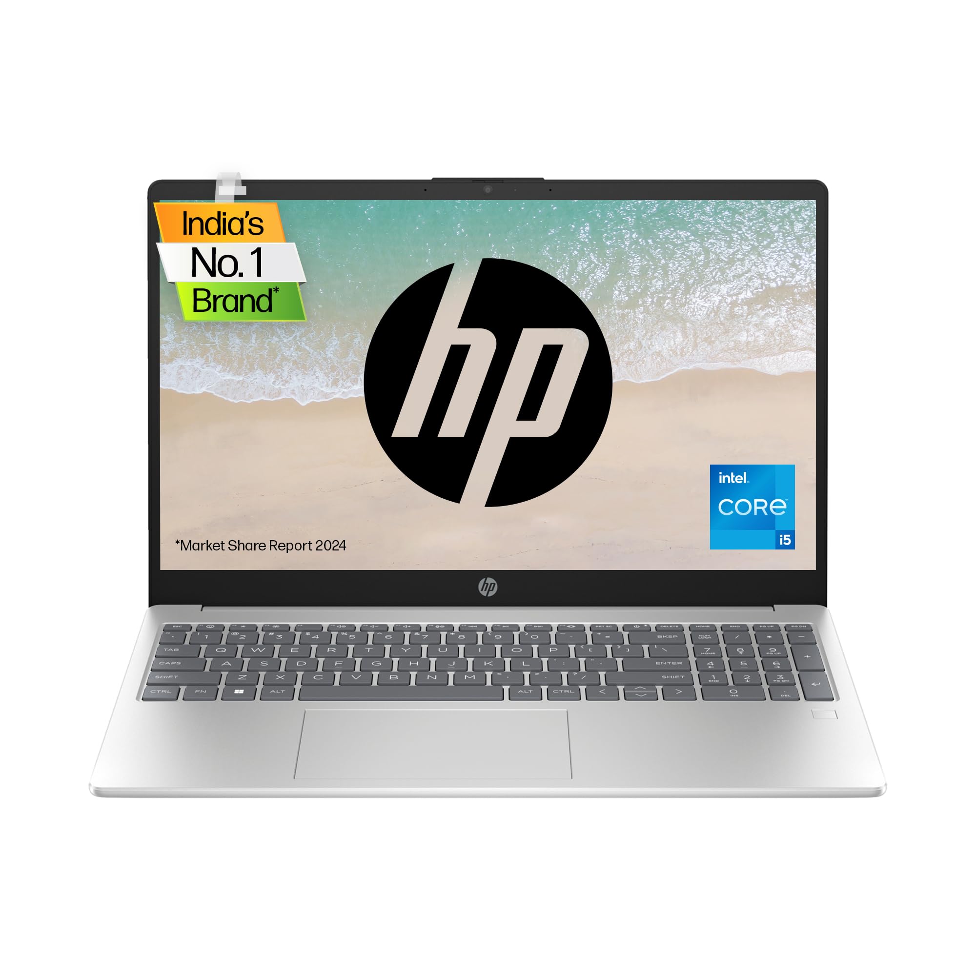 HP 15 Intel Core i5 13th Gen (8GB Ram/512GB SSD/Fhd/Windows 11/Ms Office 21/Backlit Keyboard/15.6" (39.6Cm)/Silver/1.59Kg) Hr0000Tu Laptop (B0C3CMCLYT) Amazon Price History, Amazon Price Tracker
