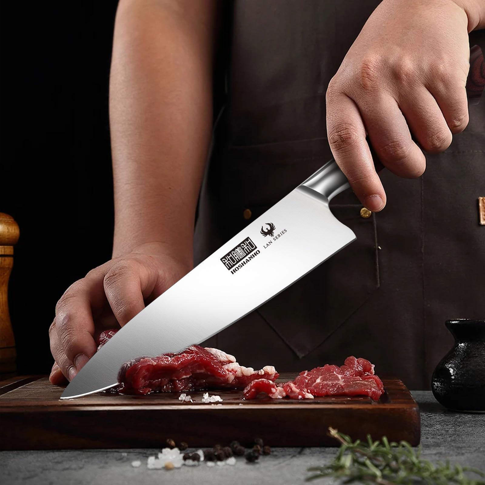 HOSHANHO 3-Piece Kitchen Knife Set - Ultra Sharp -5