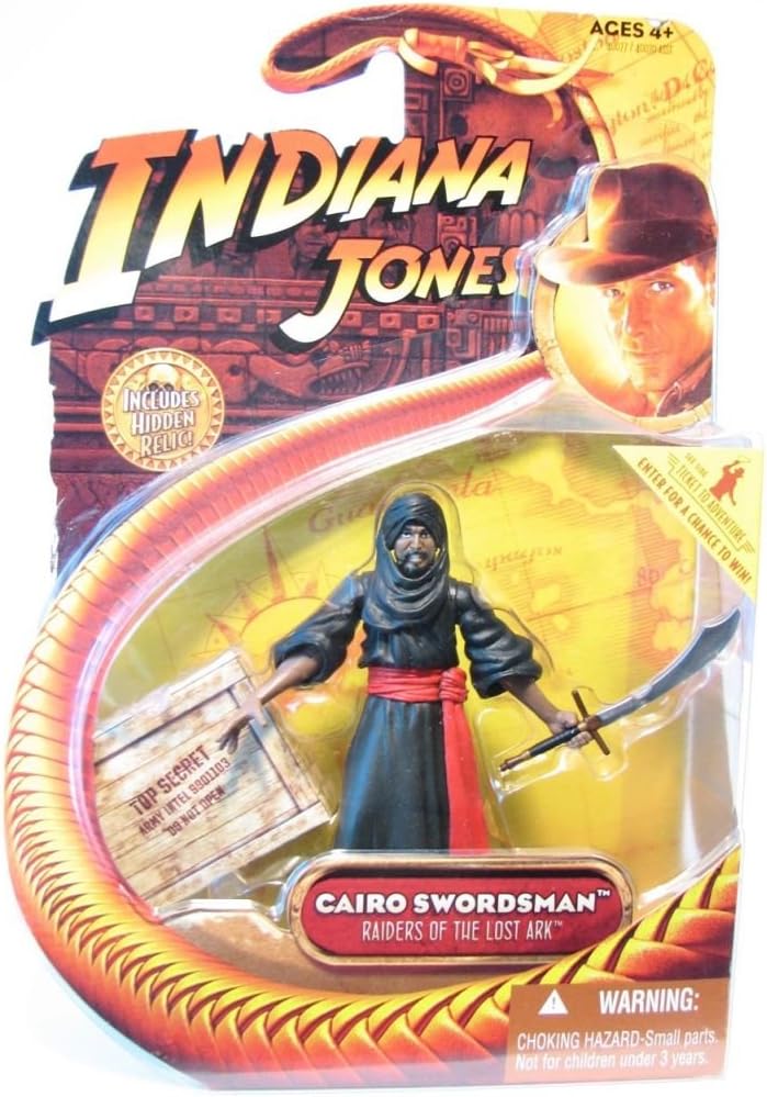 Indiana Jones Action Figure: Cairo Swordsman