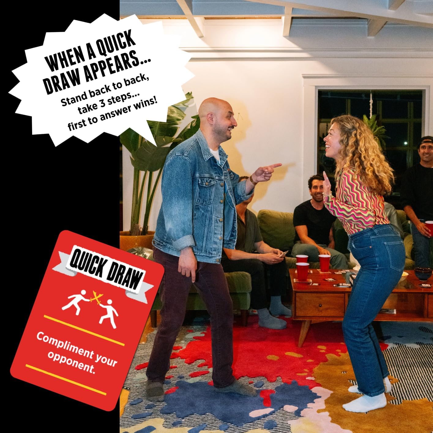 Duel: A Party Game [Duel Your Friends & Complete Challenges | Funny Party Card Game for Adults | Great for Pregames, Parties, 21st Birthday Gifts, Bachelorettes, College and Big Groups] - Image 4