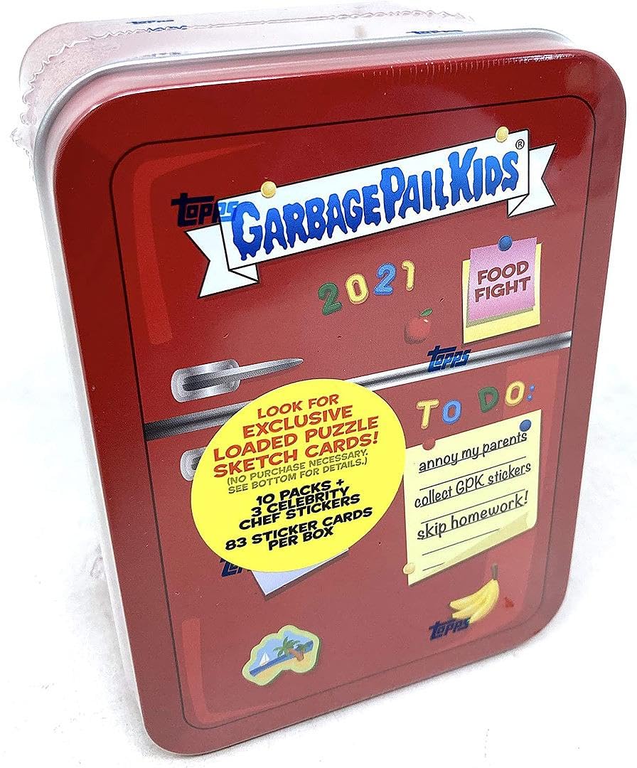 gpk food fight rare cards 25a JUNKATARIAN JOHN 2021 GPK Garbage Pail Kids Food Fight
