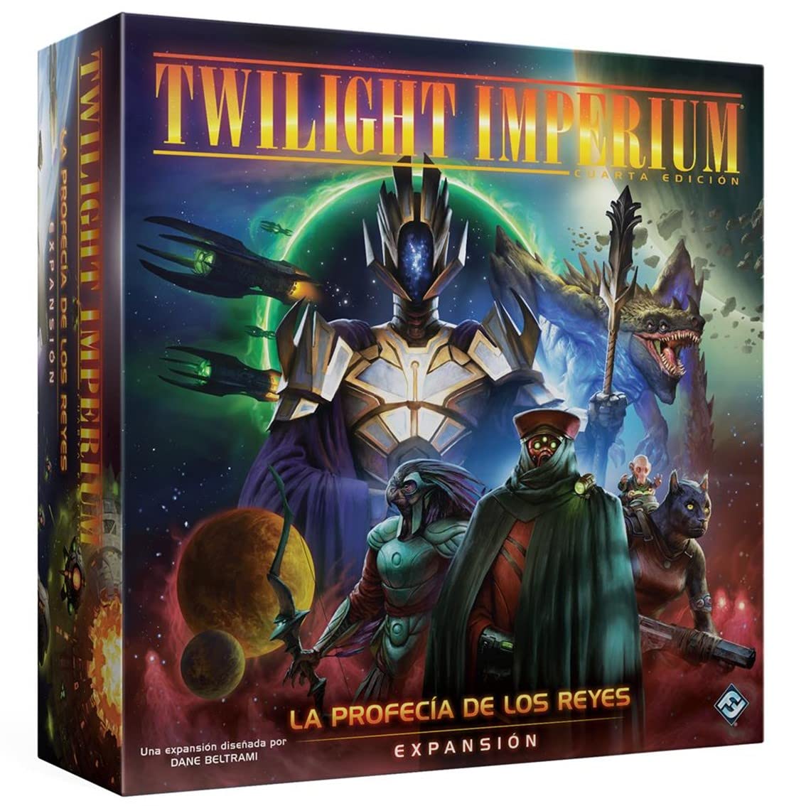 Fantasy Flight Games | Twilight Imperium 4ª Edición: La Profecía de los Reyes, Expansión, Juego de Mesa de Estrategia, A Partir de 14 Años, De 3 a 8 Jugadores, Español