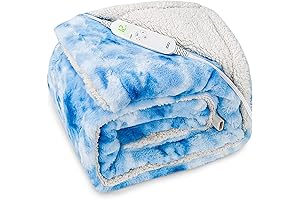 Heated Blanket Electric Throw Blanket, Ultra Soft Cozy Sherpa Heating Blanket, 50" x 60"