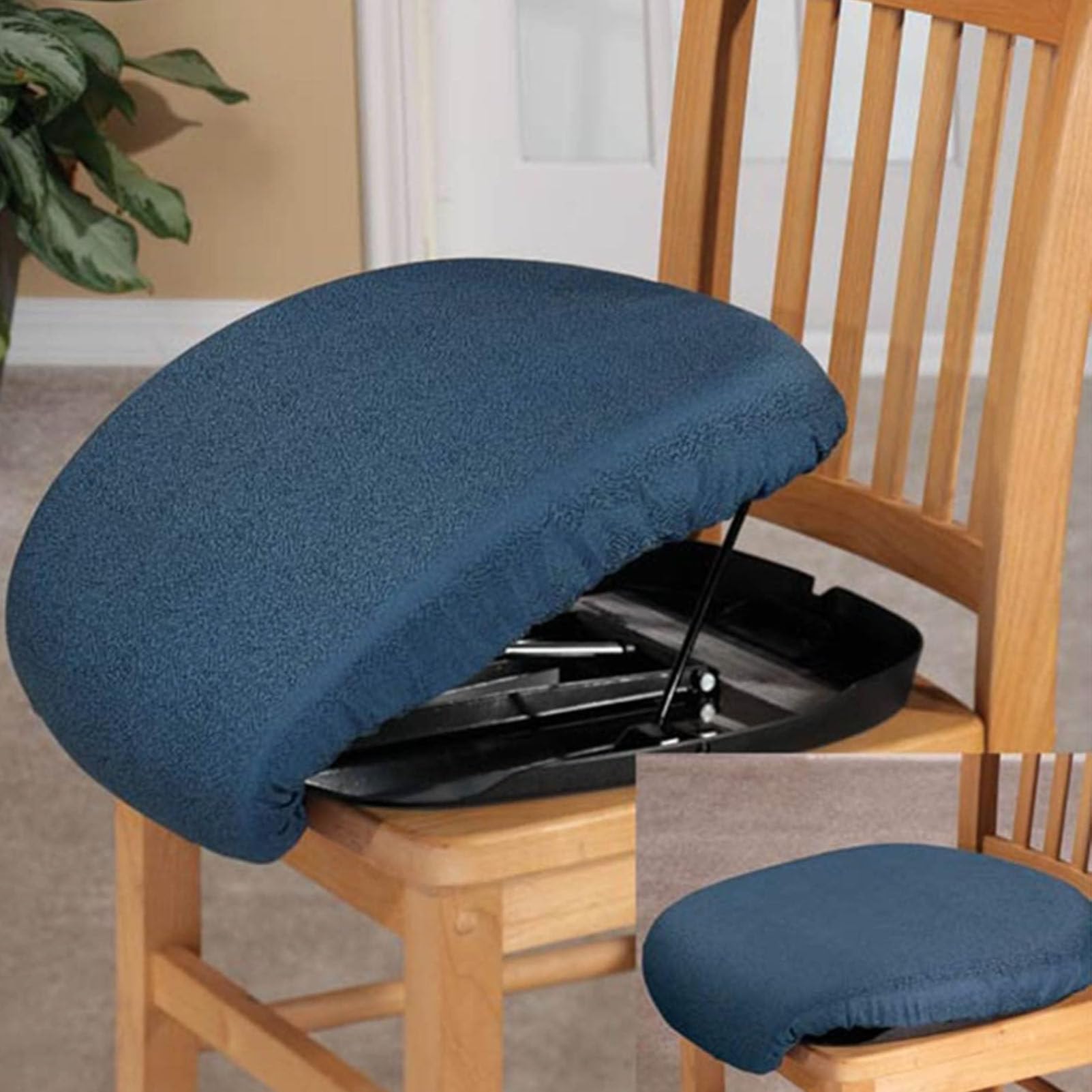Cojín Elevador de sofá, cojín de Asiento, Ayuda para levantarse, cojín de Asistencia para Levantar el Asiento, Silla elevadora portátil para Personas Mayores y discapacitadas, soporta hasta