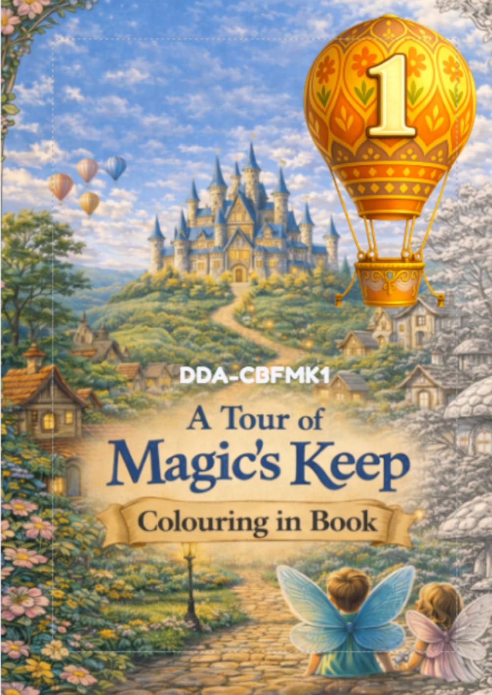Magic’s Keep Fairy Colouring Book: A Magical Colour-In Adventure – A Tour of Magic’s Keep (FMK Colour-In Books)