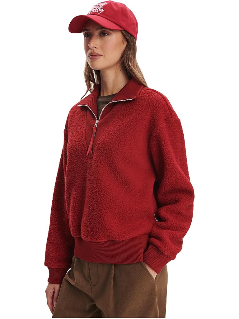 Red Varley Jaylin 1/2 Zip Fleece