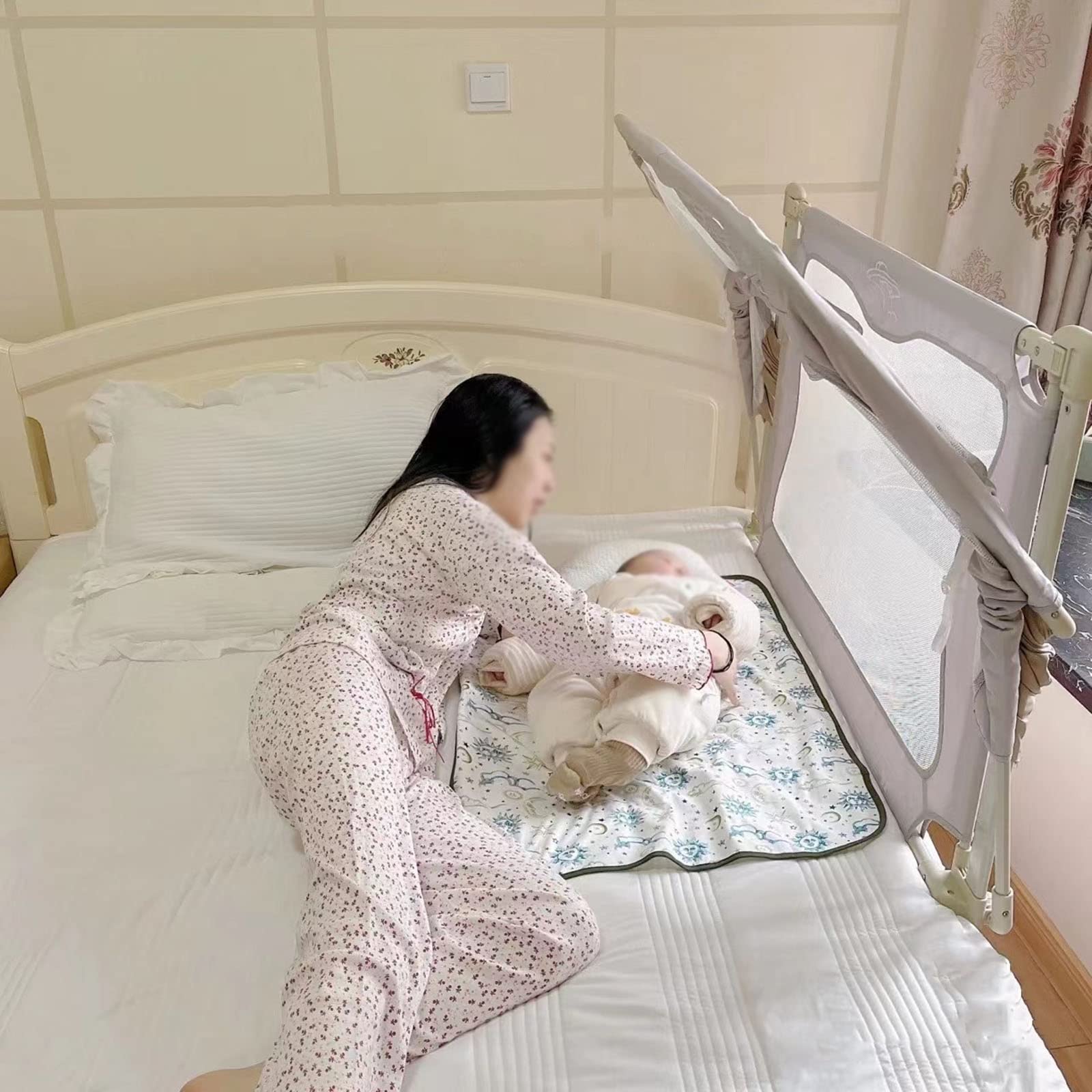 ベビーベッド ベッドインベッド ベッドガード 添い寝 折りたたみ