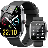 2026 Smartwatch Uomo Donna, 100+ Sportive Fitness Tracker con Sonno Contapassi Cardiofrequenzimetro