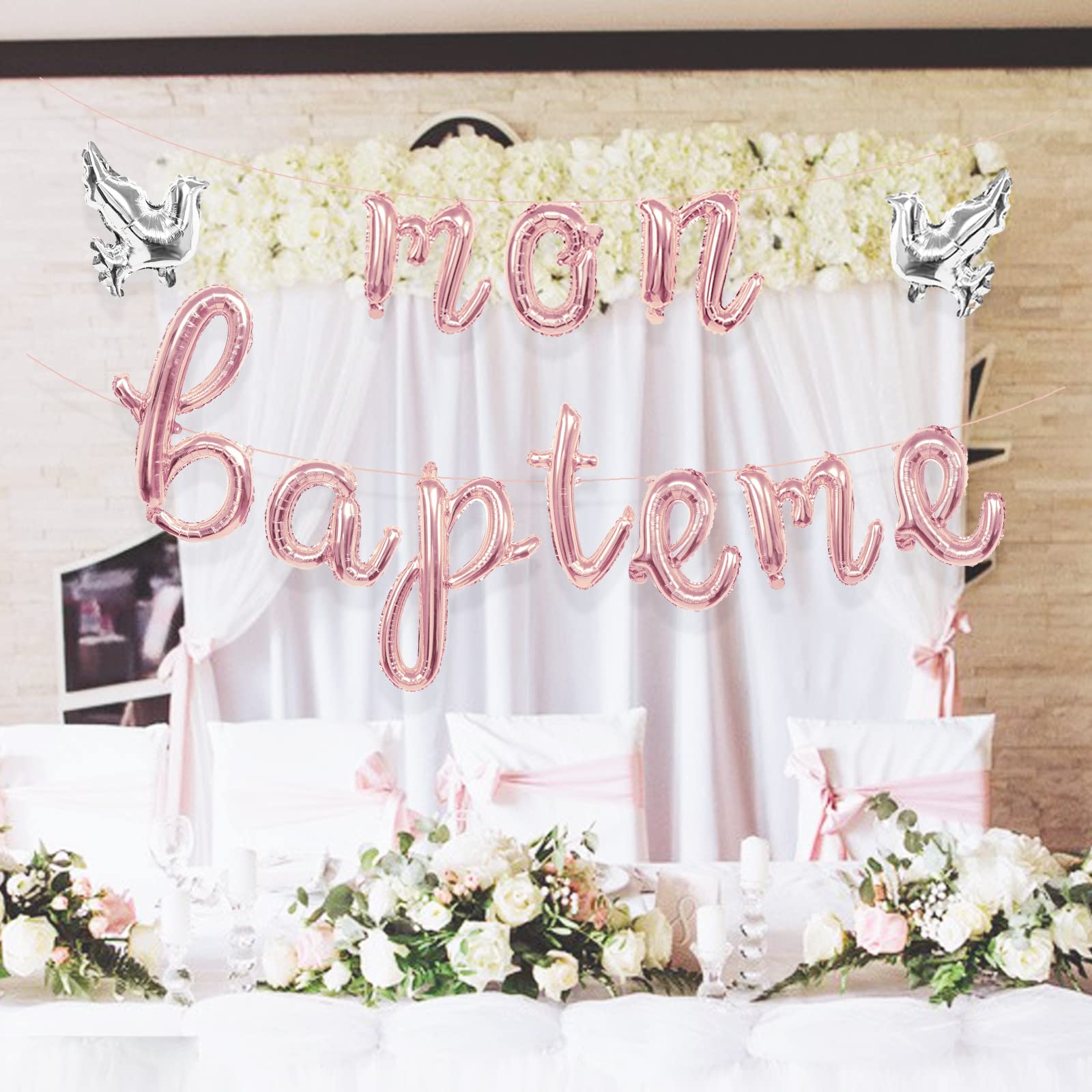 Banderole à Fanions Baby Shower Bleu Pour Organisation De Votre Fête