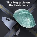 Darmoshark M5V2 Mini Fingertip Grasp Gaming Mouse,Tri-Mode 30K DPI PAW3950 Optical Sensor Lightweight 36g,8K Polling,Programmable Buttons,Computer Mouse for Laptop,PC,Windows(Green)