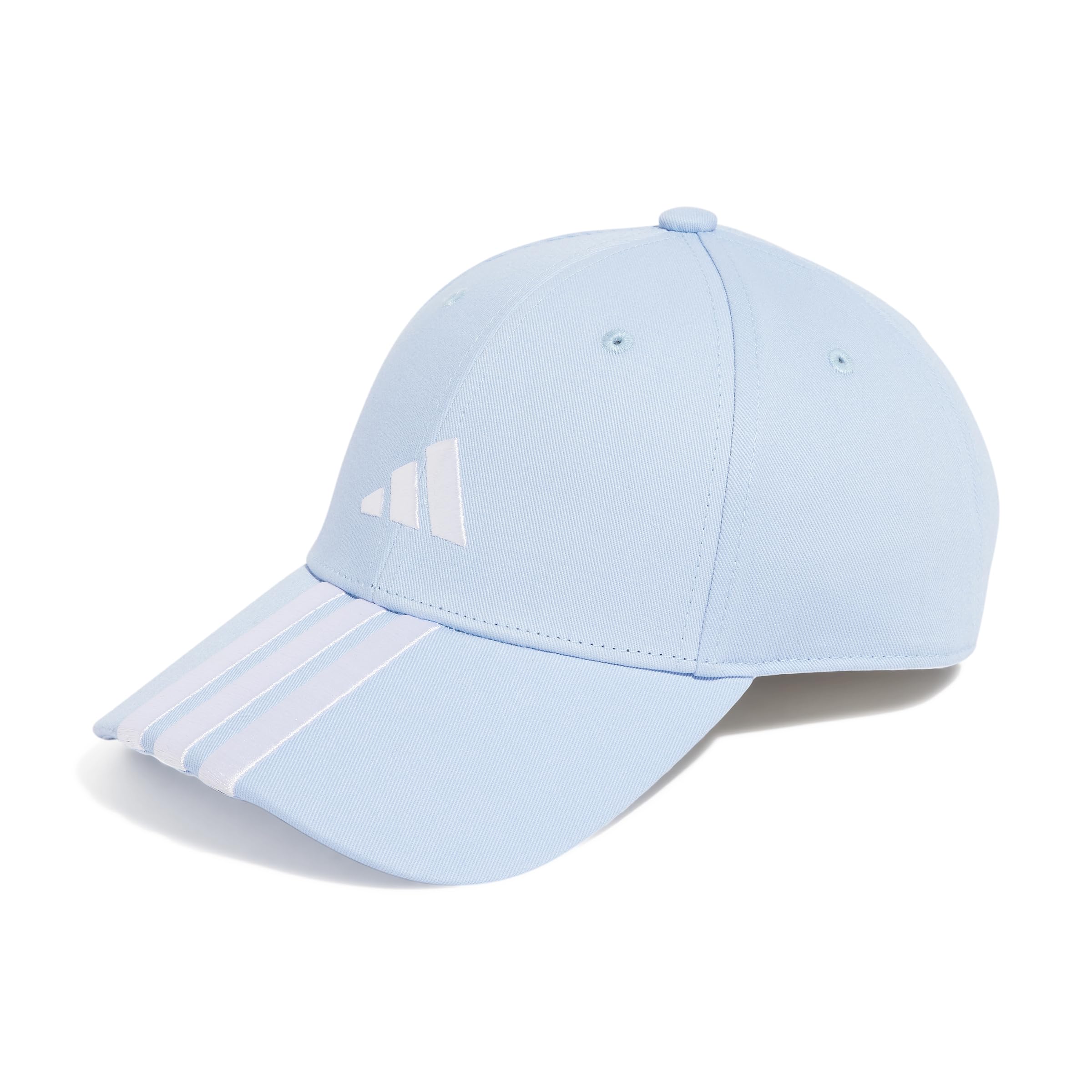 Adidas Unisex Bball 3S Cap New Logo, Glow Blue/White, M