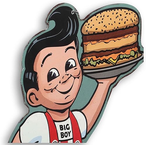 Miniatura 4 de Bob's Big Boy - Letrero de metal clásico para cocina, comedor o garaje