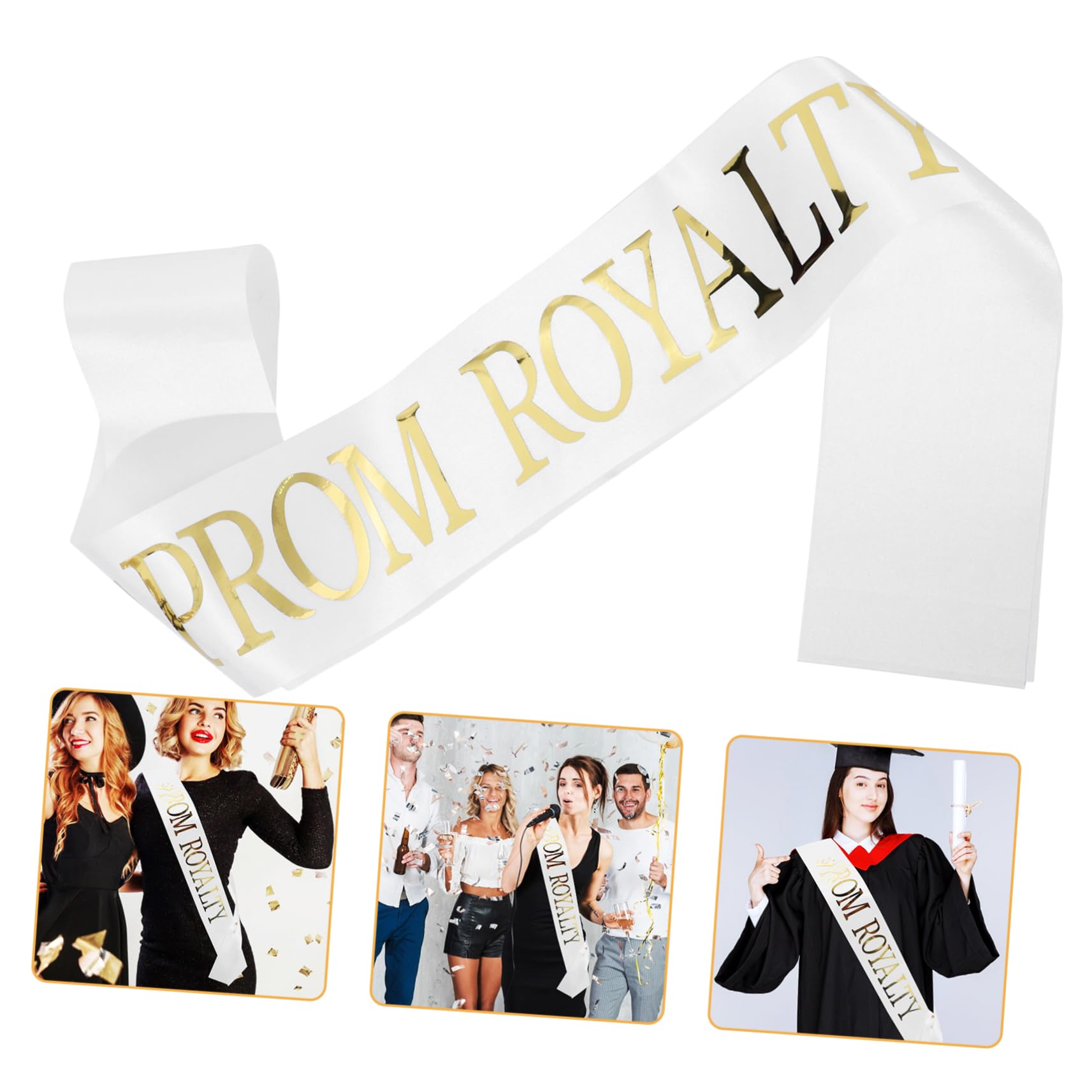 Alipis Graduation Party Supplies Shoulder Belt Ceremonial Sash for Senior Year Decor
