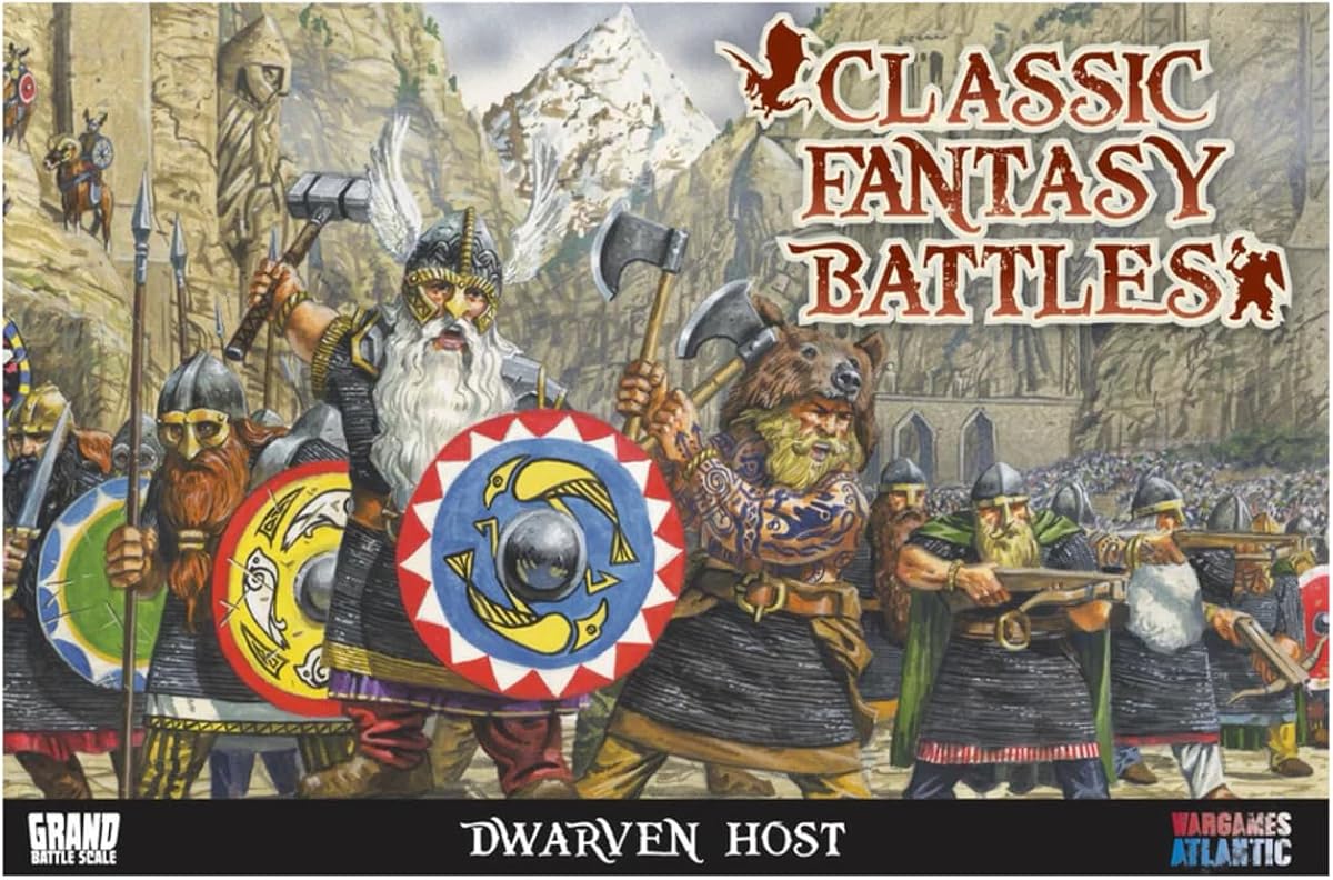 Wargames Atlantic Classic Fantasy Battles Dwarven Host