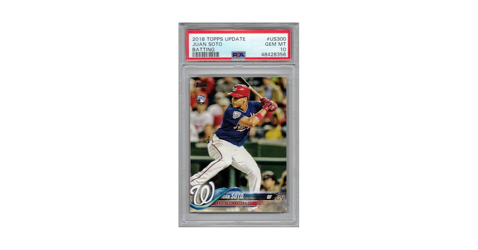 Amazon.com: 2018 Topps Update Baseball #US300 Juan Soto