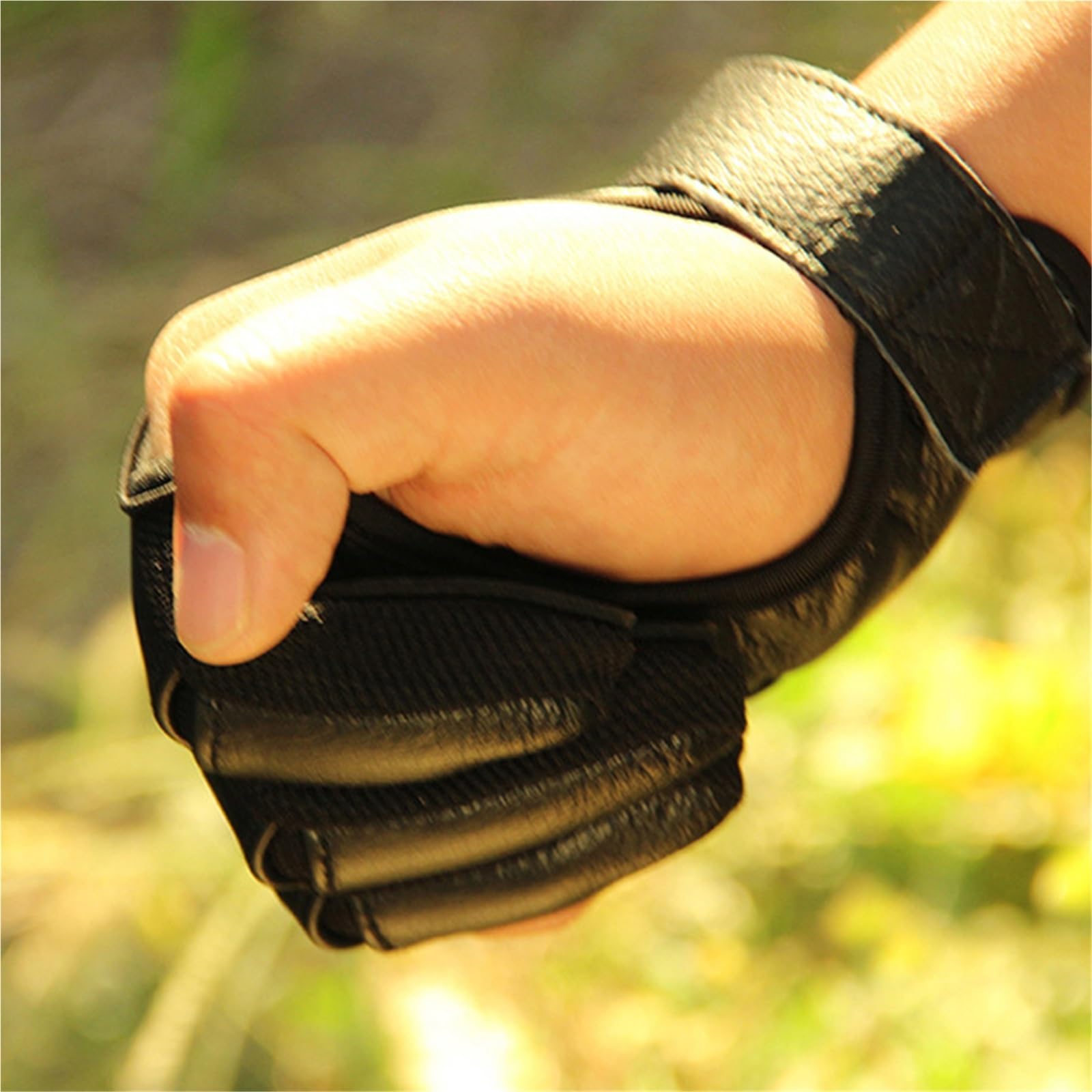 Guanti da tiro con l'arco 1 pezzo 3 dita alta elasticità protezione della mano protettiva tiro con l'arco arco guanto da accessori for sport all'aria aperta