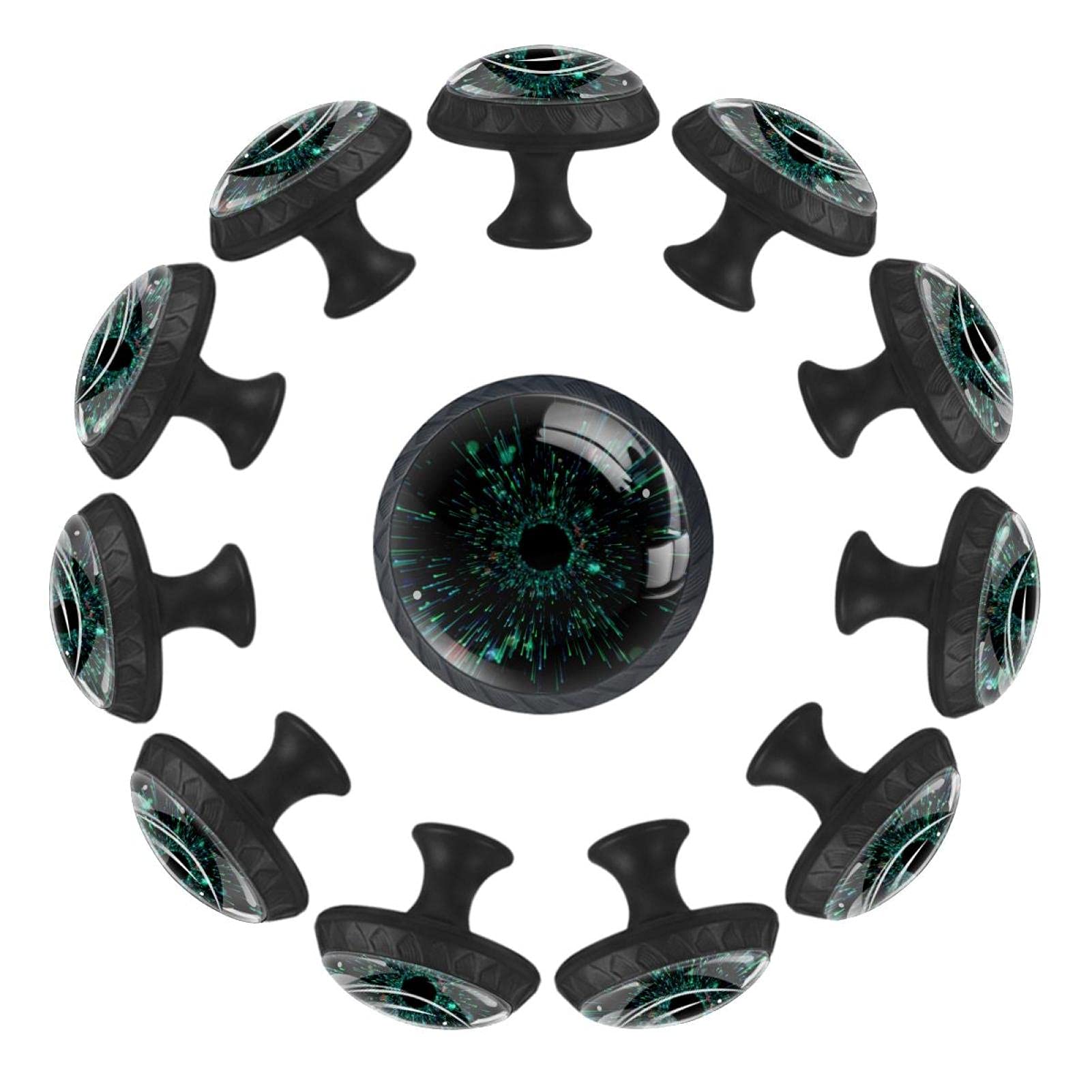Boutons de tiroir de crèche et chambre d'enfant Sparkles Lines 12x