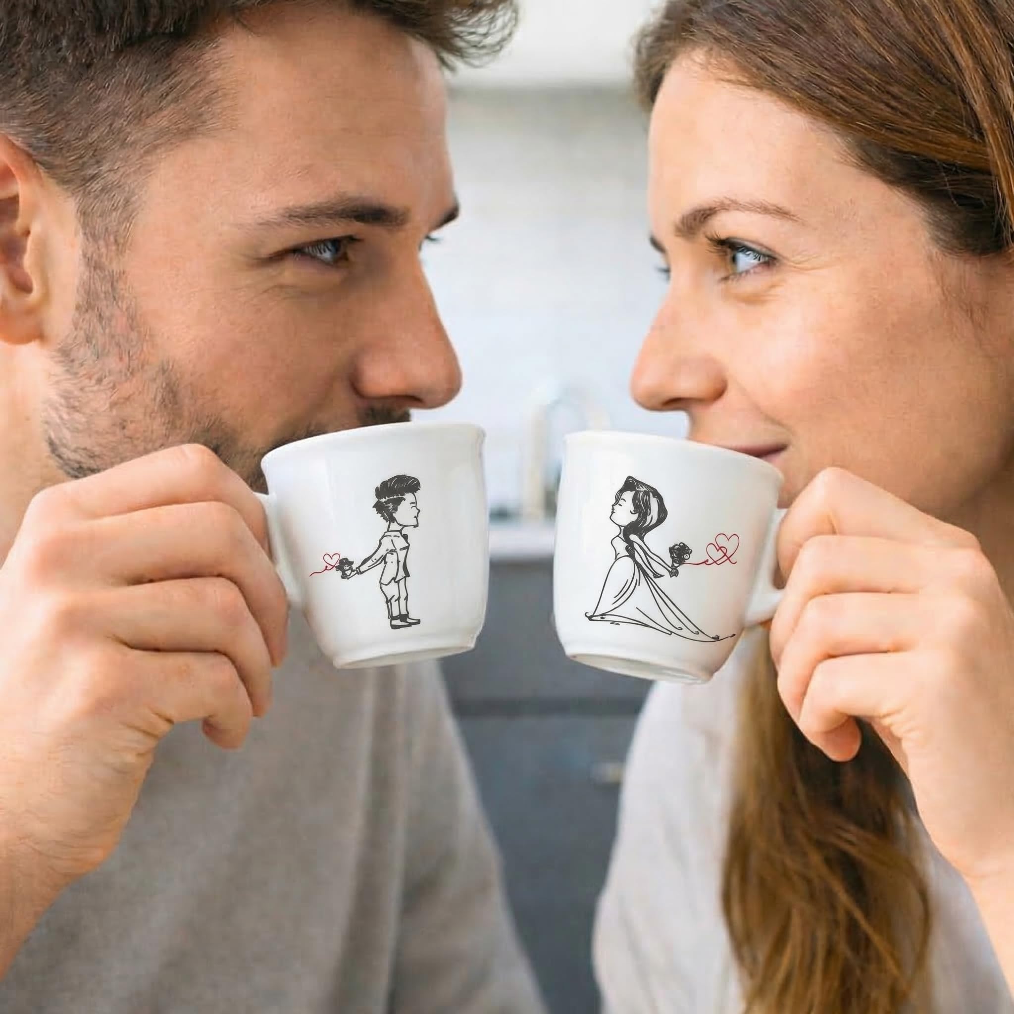 Tasses à café sérigraphie artisanale 100% fabriquée en Italie