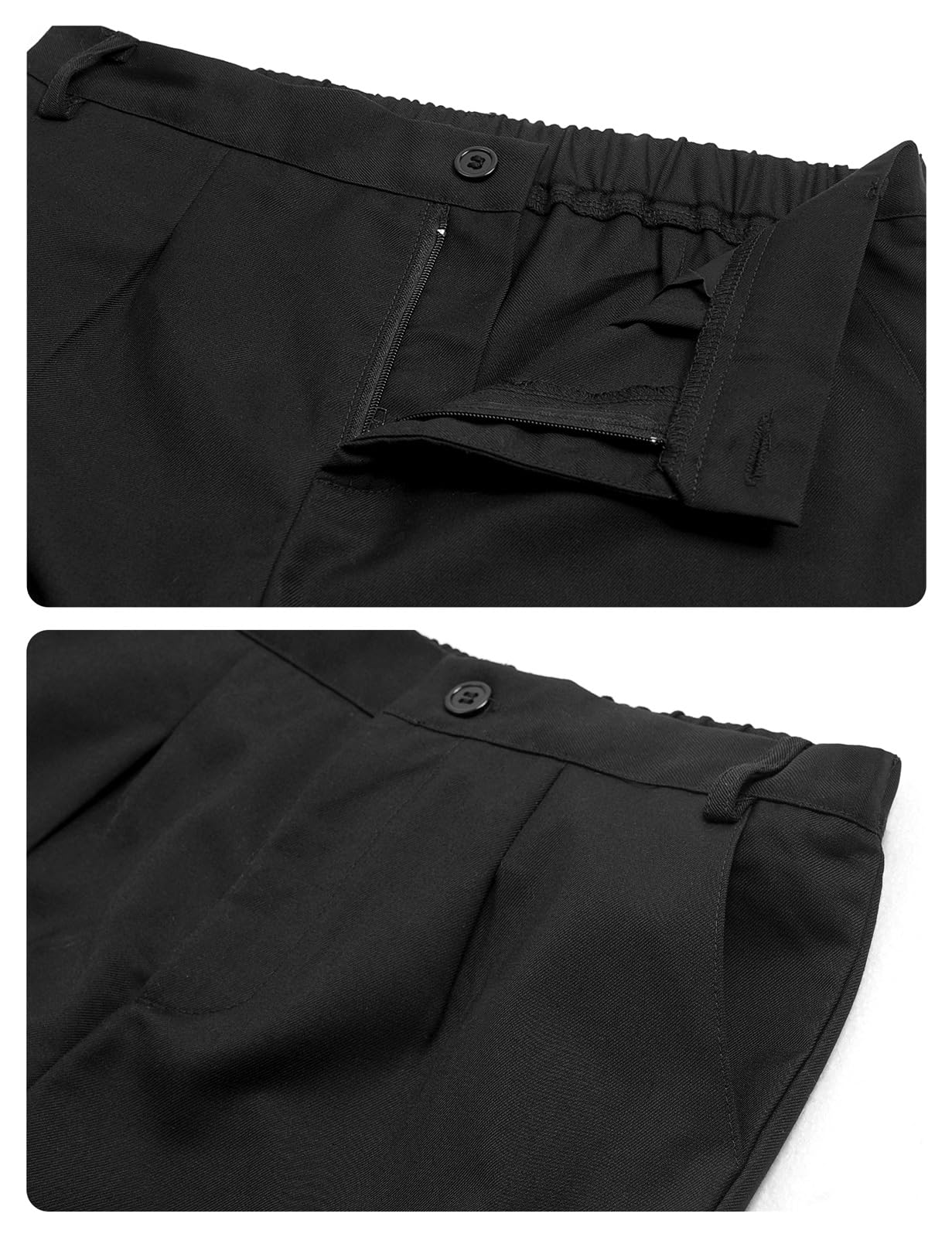 A&J DESIGN 6-teiliges formelles Anzug-Set für Jungen mit Hemden, Weste, Hosen, Krawatte, Fliege und Einstecktuch