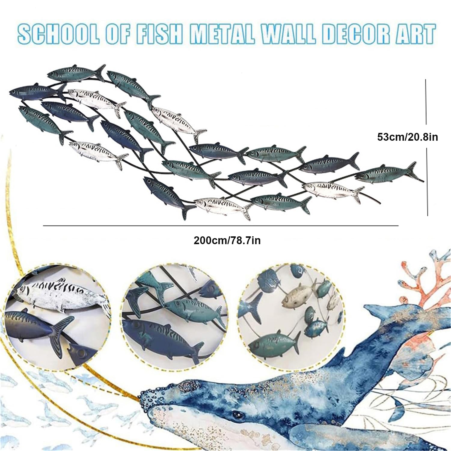 メタルアート フィッシュ 大型作品 【公式通販】