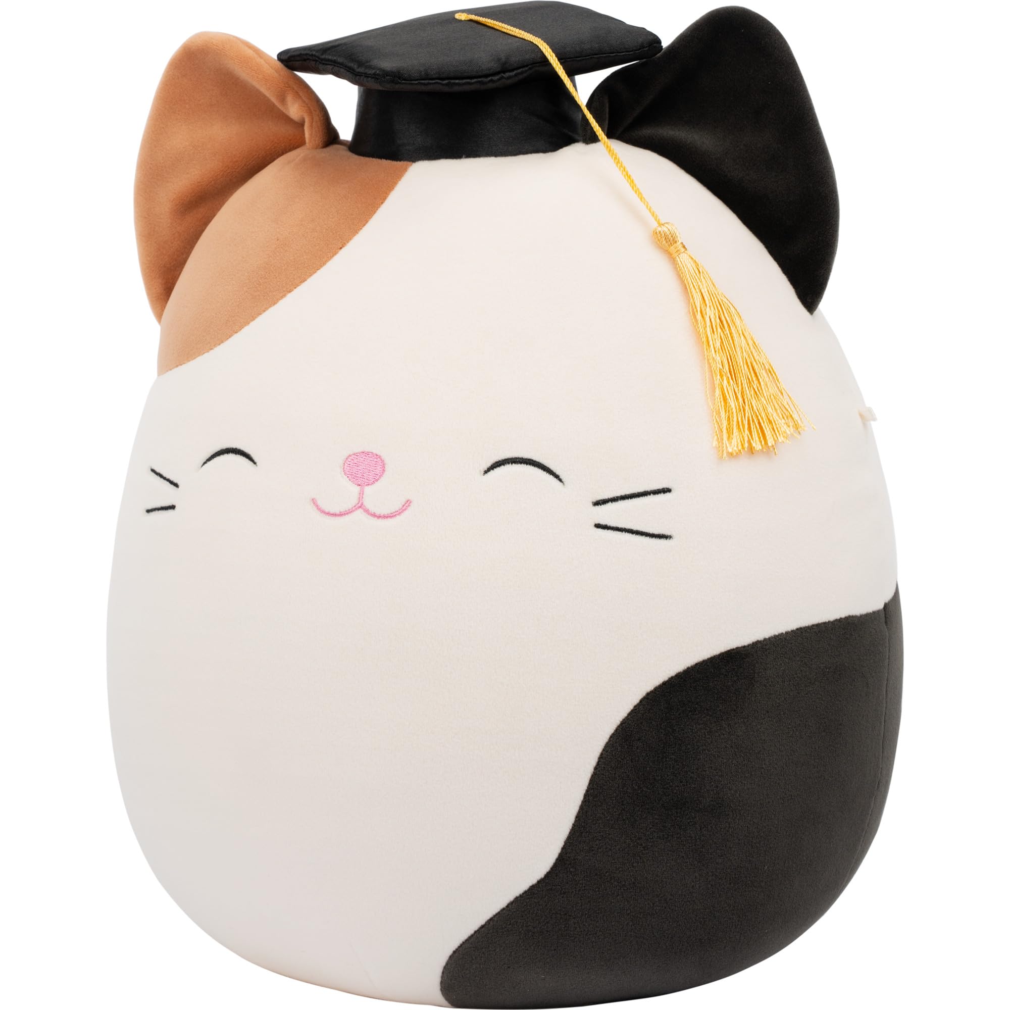 Squishmallows Original 12in Cam The Calico Cat in Graduation Cap – Official Jazwares Plush (Medium-Sized) - 3