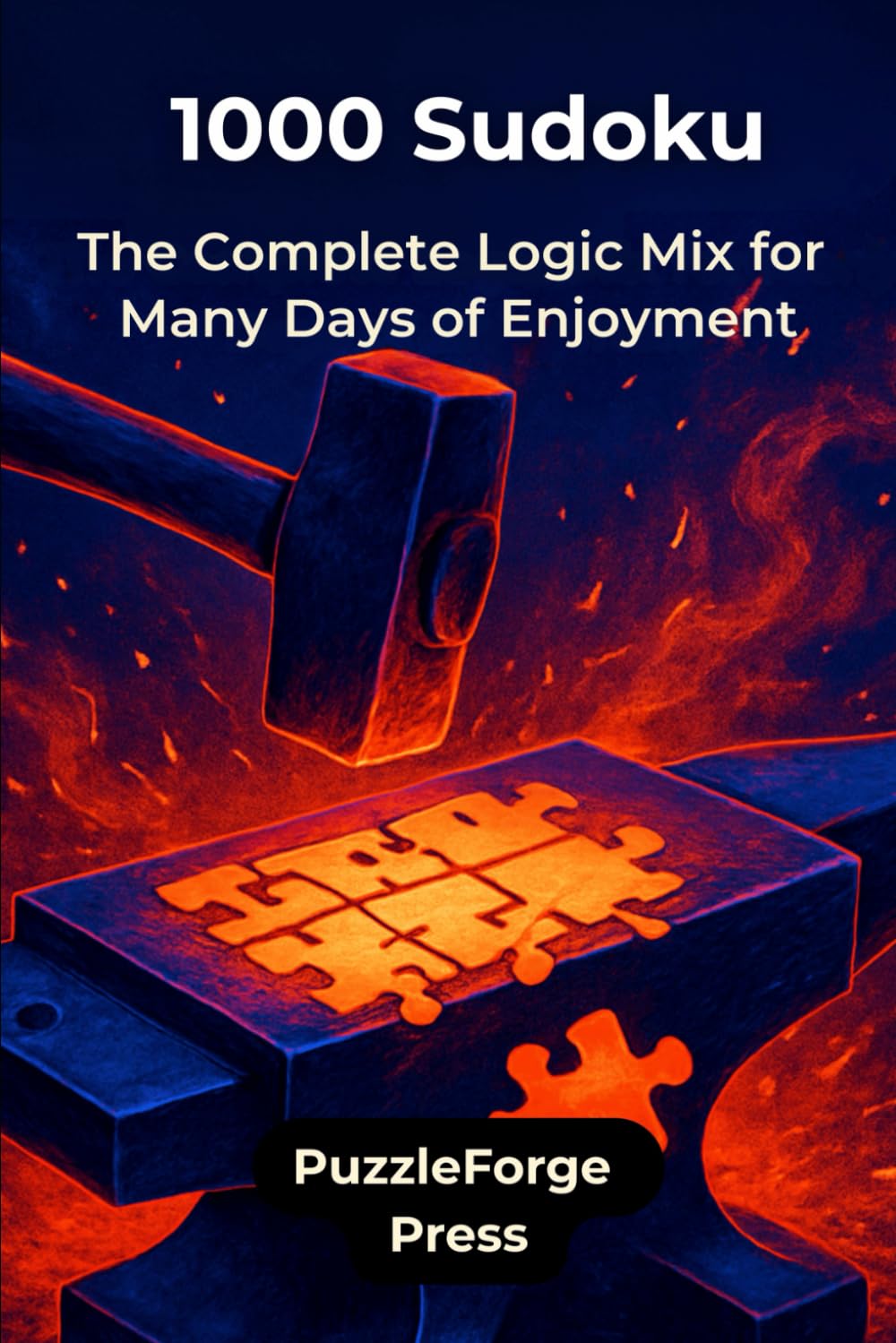 1000 Sudoku: The Complete Logic Mix for Many Days of Enjoyment (PuzzleForge™ Mixed Sudoku Forge Series – Variety Brain Training Puzzles)