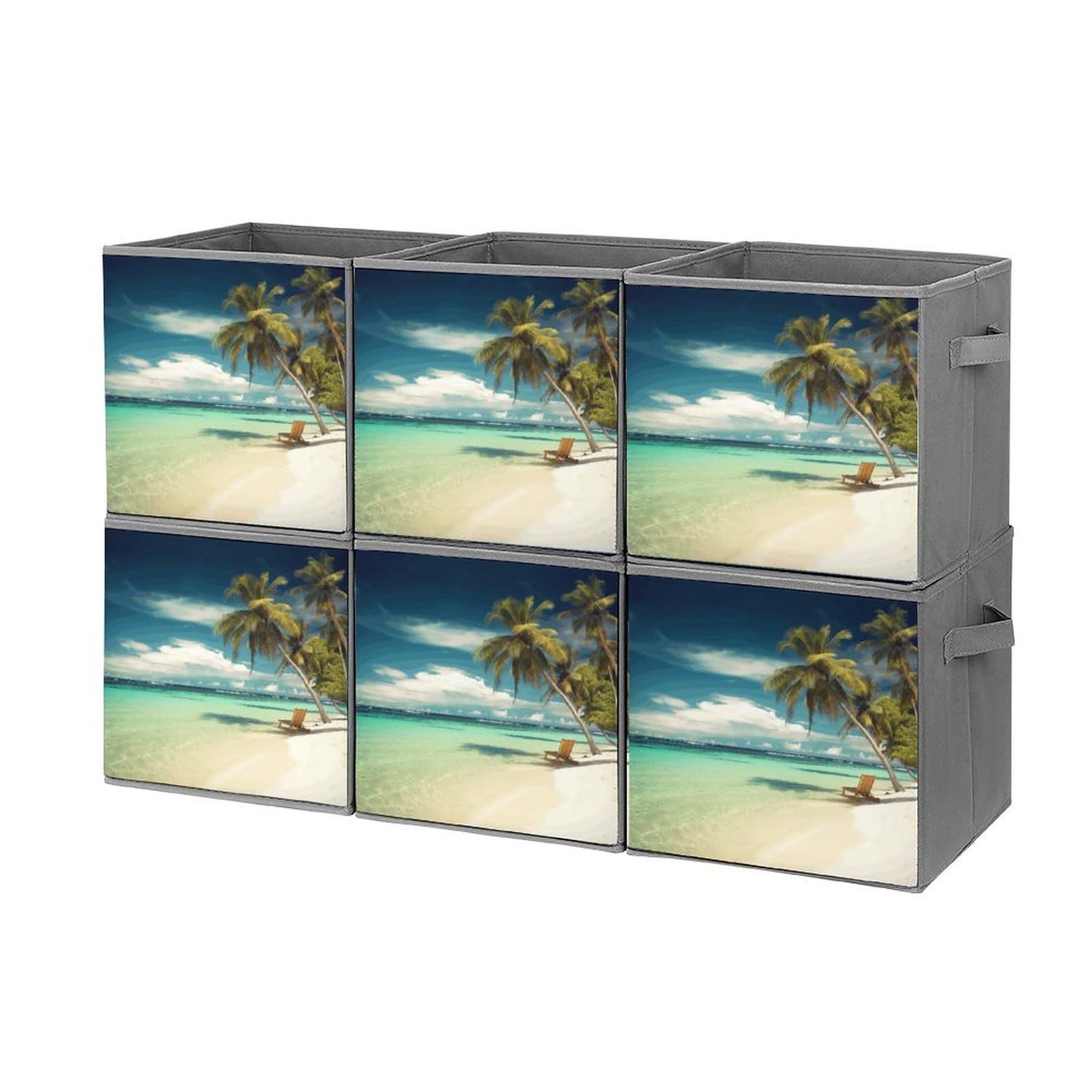Boîtes de rangement tropicales pour optimiser votre dressing avec élégance