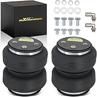 Vista 10 de maXpeedingrods Bolsa de suspensión de aire de repuesto 2500lb con amortiguador interno para GMC Silverado Sierra 1500 para Ford