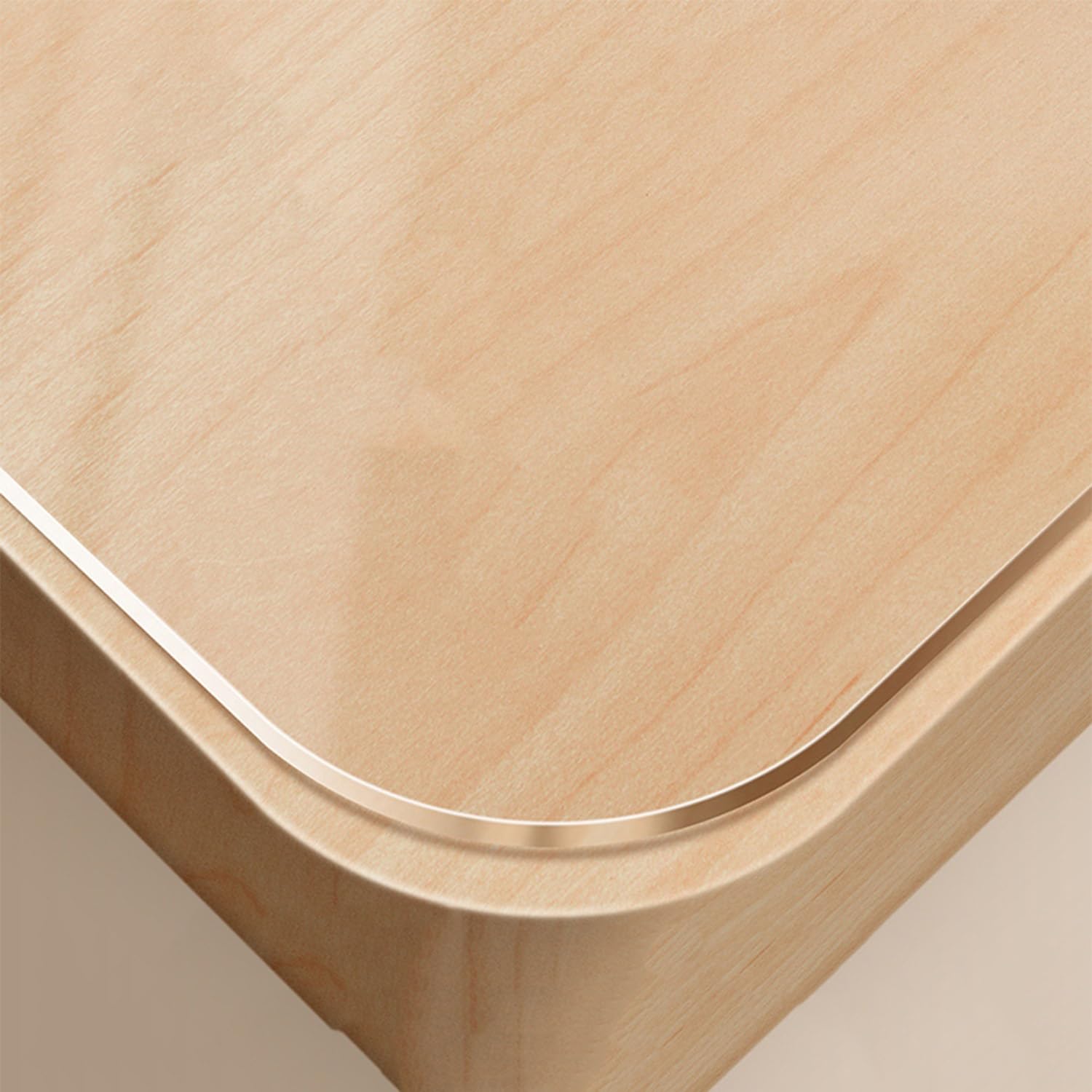 Sous-main Transparent Pour Le Bureau Et L'école Tapis De Dessin Prevención Del Aceite Guindilla Grand Tapis Pour Clavier, Protection Meuble Pour Bureau Et Maison(90x90cm)