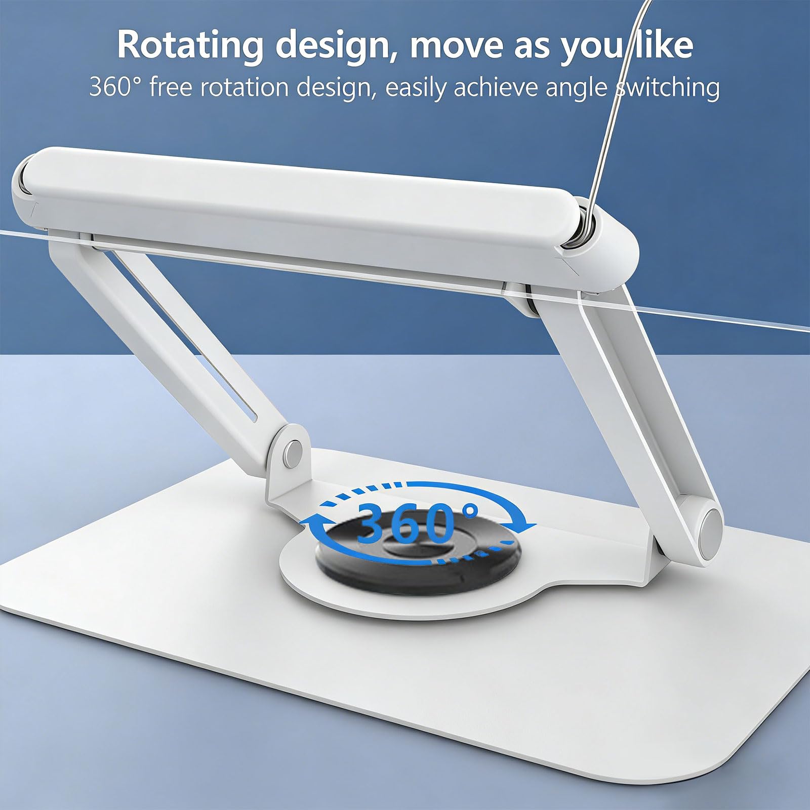 Soporte de lectura de plegable personalizable para libros, tabletas, soporte de partituras de escritorio de diseño ergonómico