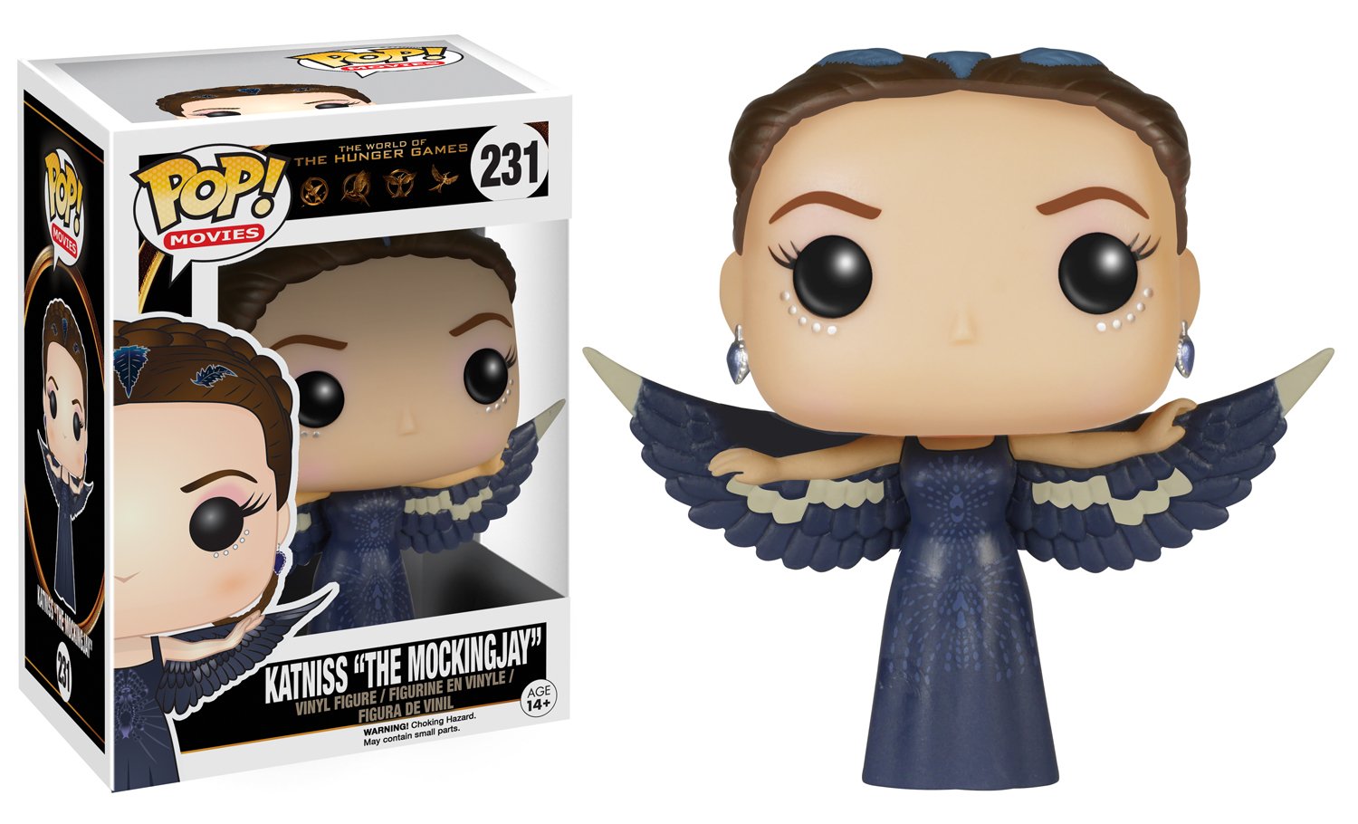 Amazon.com: Funko POP Movies: The Hunger Games - Katniss "The Mocking Jay"  Action Figure : Funko Pop! Movies: Toys & Games
