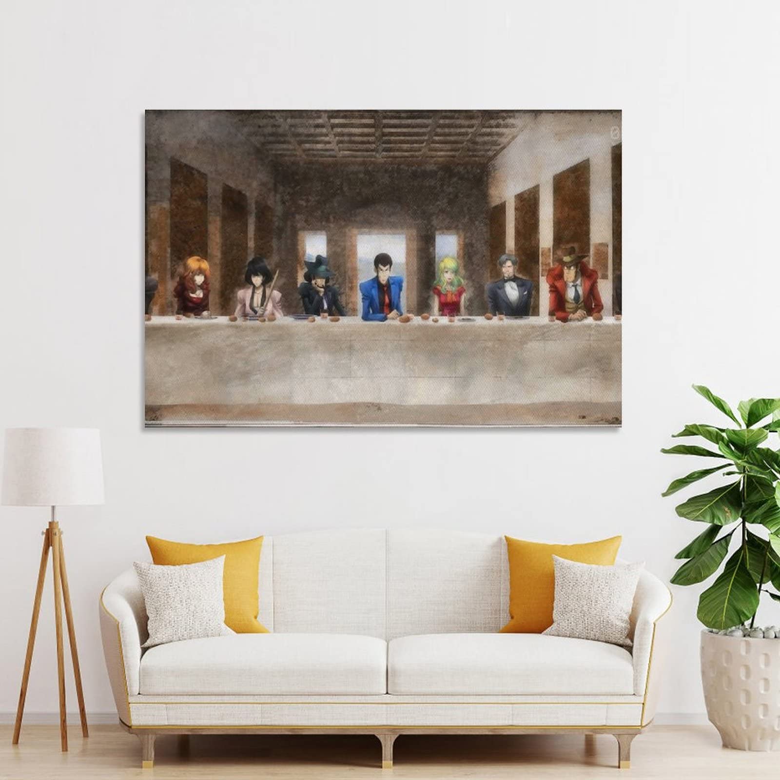 Amazon.co.jp: ルパン三世アートフレーム モダン 現代 壁の絵 壁掛け