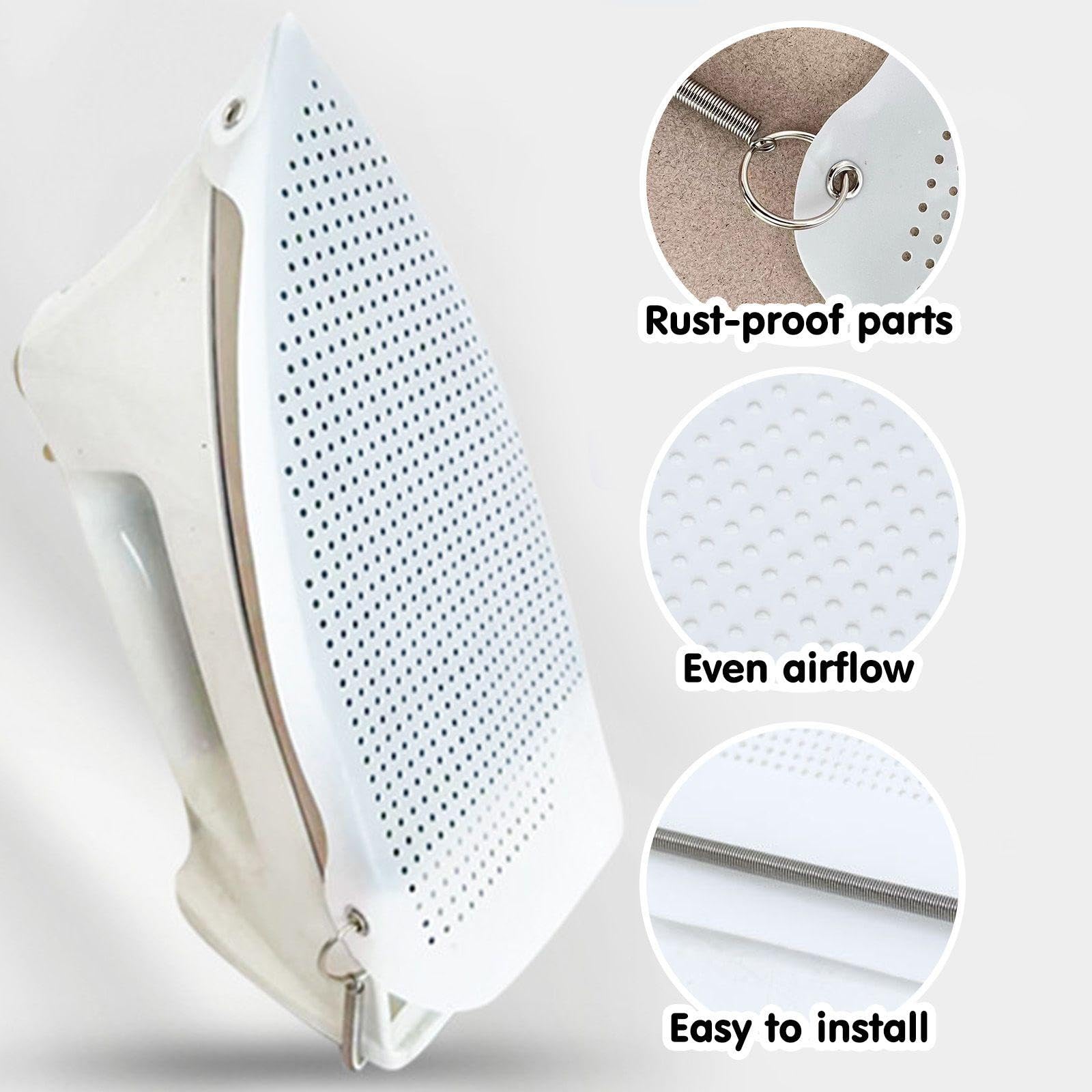 3 Piezas De Cubierta Protectora De Planchado, Cubierta De Vapor Doméstica, Cubierta Protectora De Ropa, Accesorios De Planchado Coles De Hierro, Artículos para El Hogar.