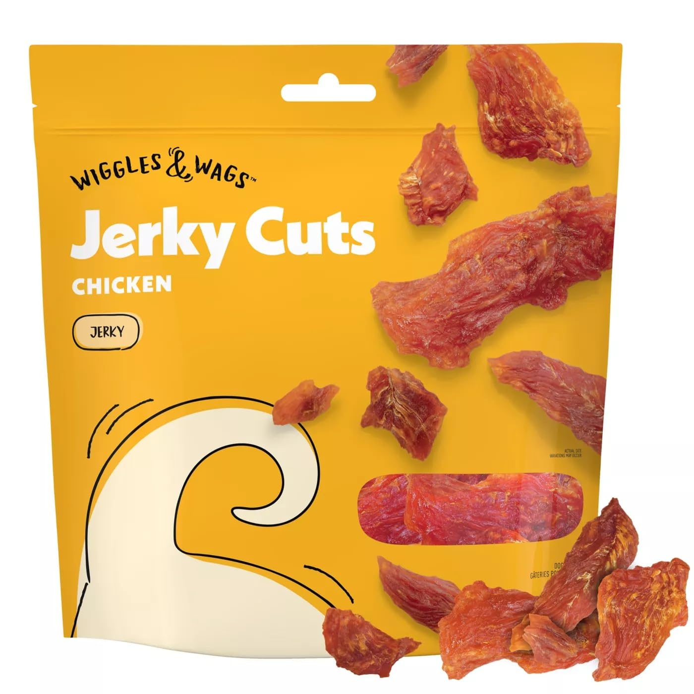 Wiggles and Wags Chicken Jerky Cuts