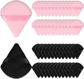 48 esponjas de maquillaje para rostro con tri...