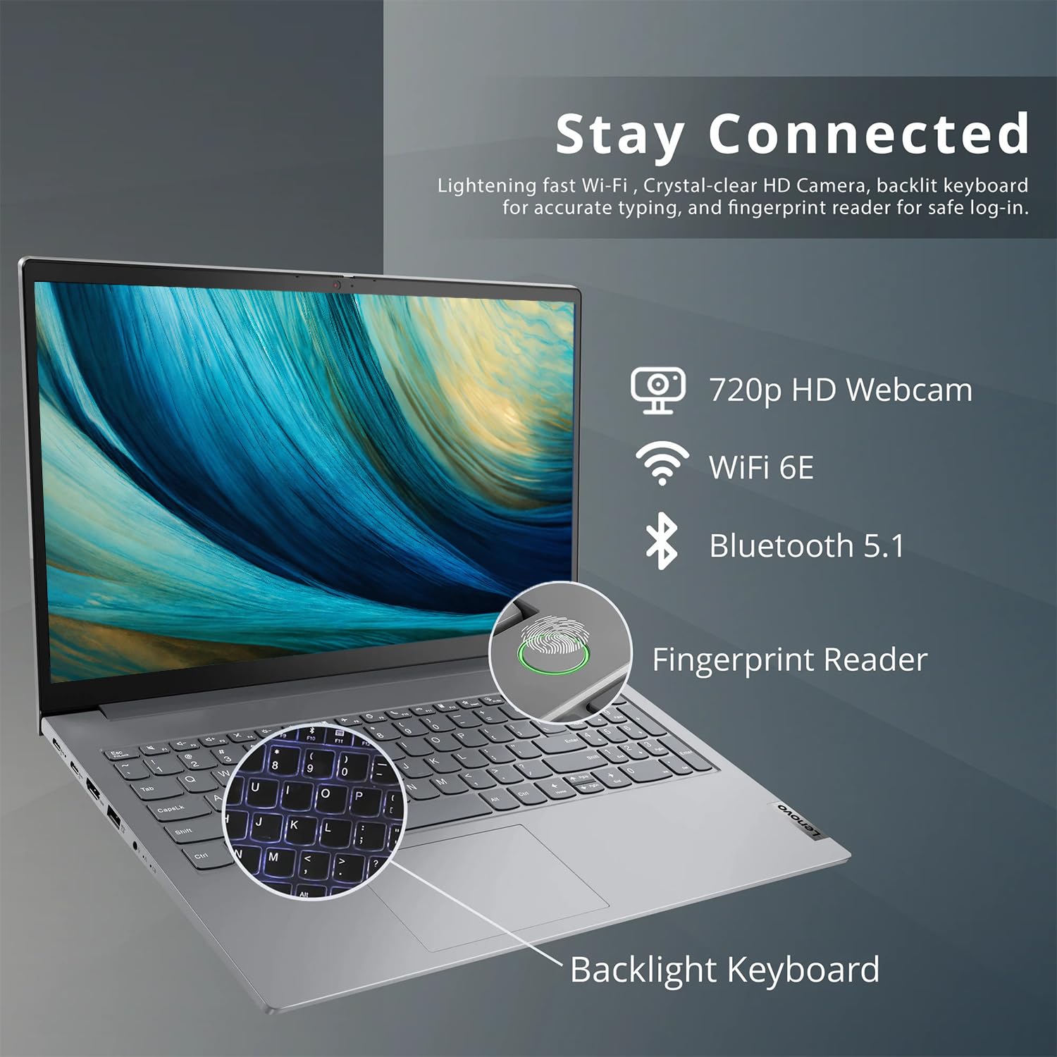 Amazon.com: Lenovo ThinkBook 15 Gen 4 Laptop, 15.6
