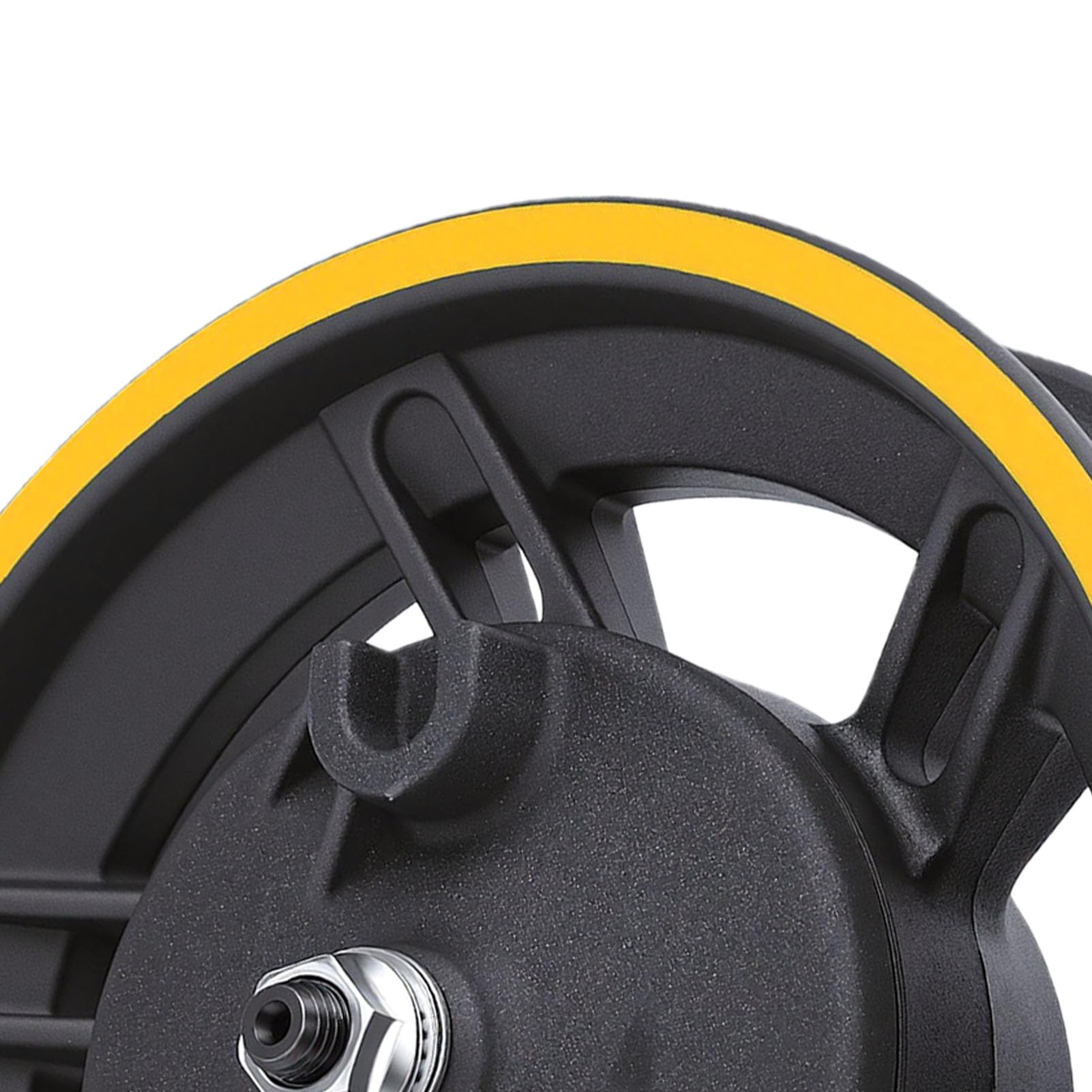 cubo Ruota Anteriore per Scooter Elettrico 10 Pollici 60/70-6.5 | Cerchio in lega di alluminio resistente con freno a tamburo per pneumatici per scooter elettrici da 10 pollici