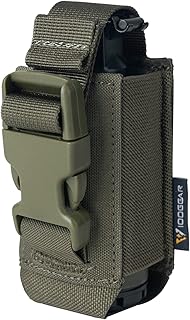 IDOGEAR Tactical Flashlight Holder Molle flashbang Pouch Magazine Pouch Multi-Purpose Tool Pouch for Vest Heavy Duty Belt Backpack - IDOGEAR