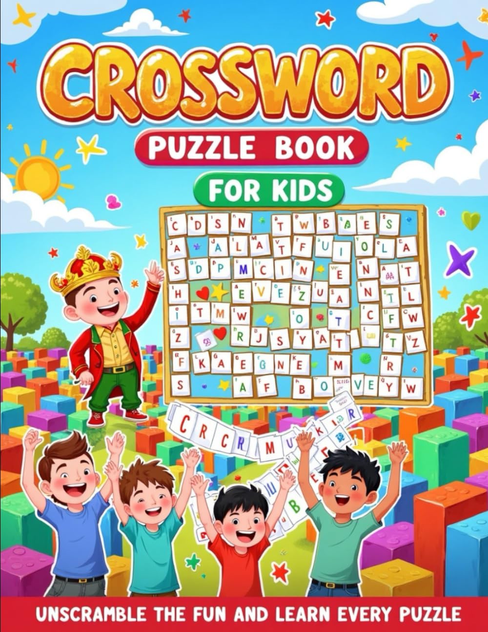 CROSSWORD PUZZLE BOOK FOR KIDS