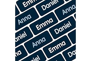 Personalized Name Labels for Camp: Durable and Dependable Identification