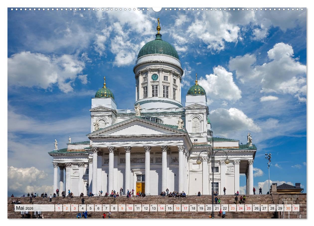 Europa Die Hauptstädte (Wandkalender 2026 DIN A2 quer), CALVENDO Monatskalender: Zwölf wunderschöne Bilder der schönsten Städte Europas (CALVENDO Orte)